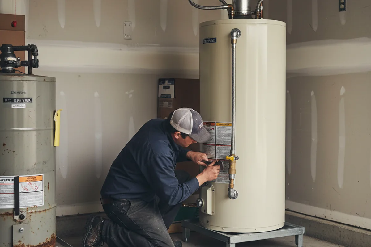 Water heater and shutoff valve replacement in Port Saint Lucie